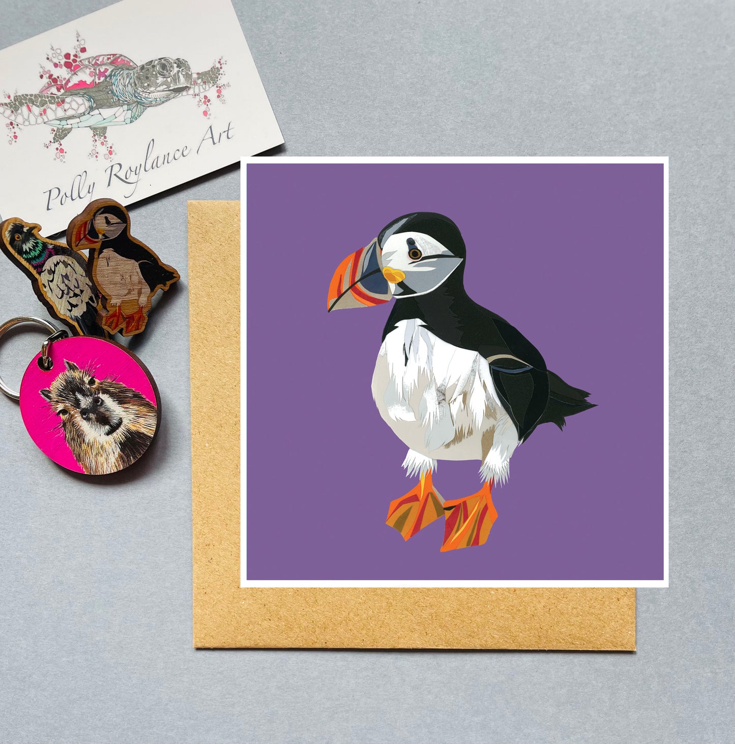 Puffin card