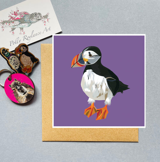 Puffin card