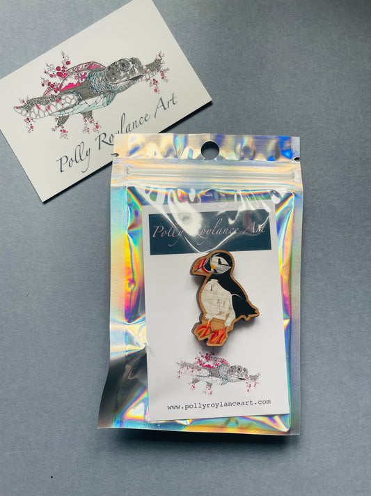 Puffin Pin Badge