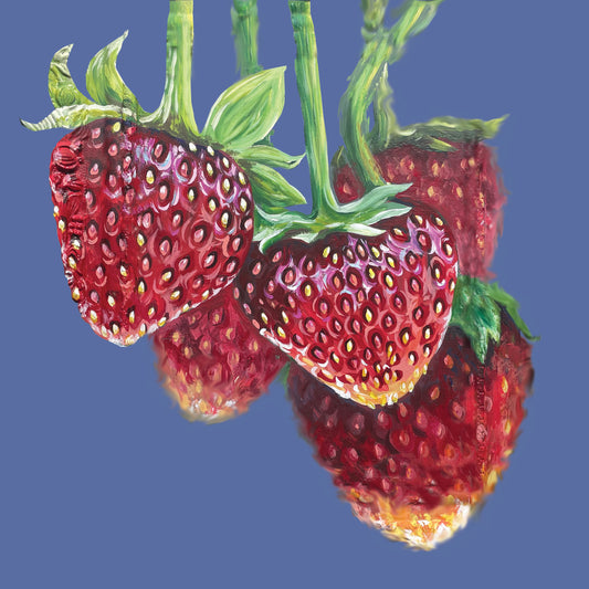 Strawberries Large Print
