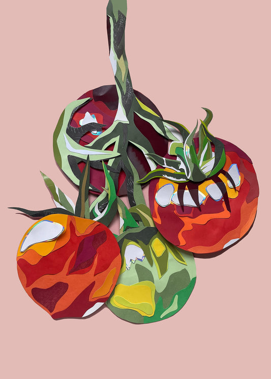 Vine of Tomatoes print
