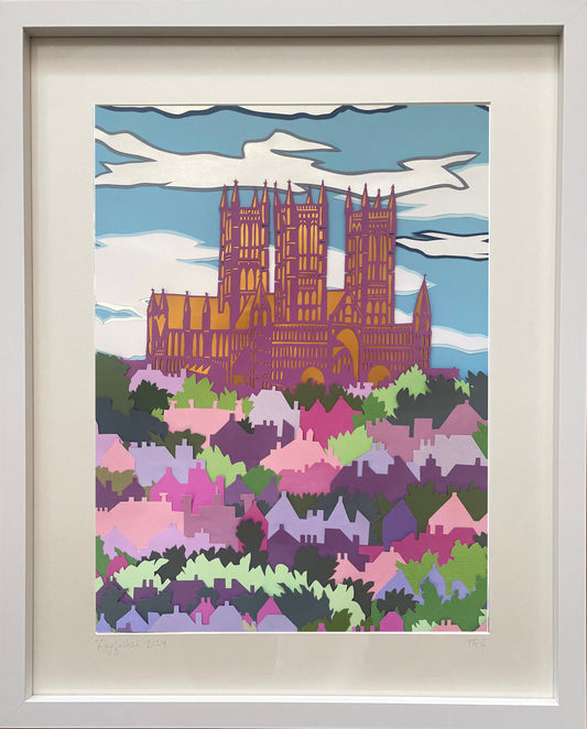 Large Lincoln Cathedral Print