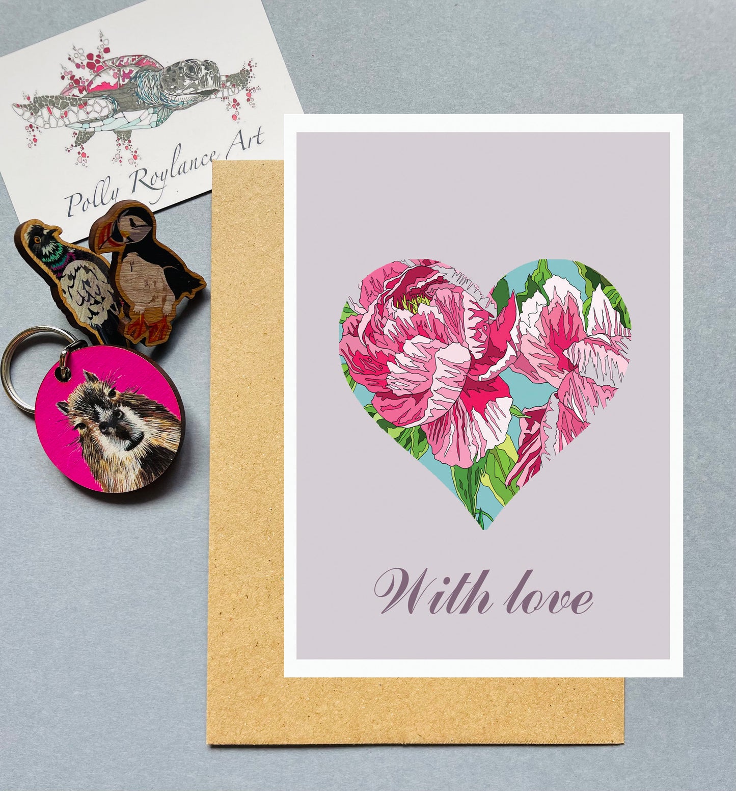 With Love card