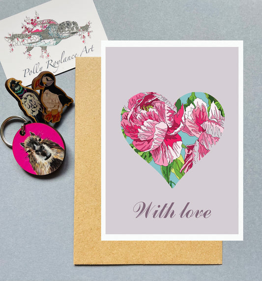 With Love card