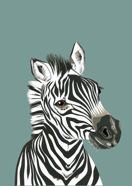 Zebra print