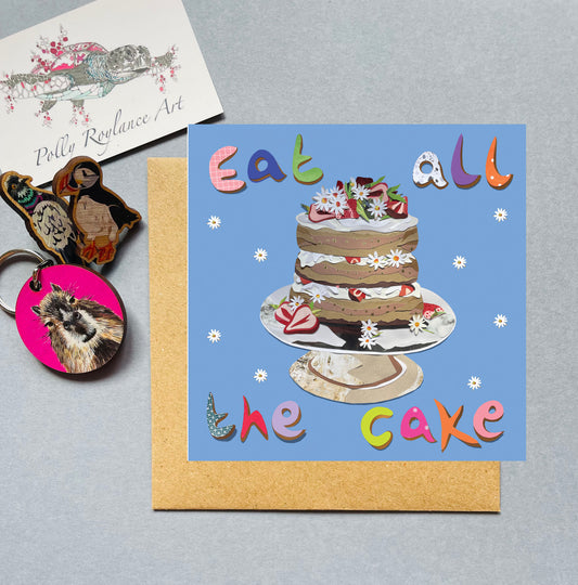 Eat All The Cake card