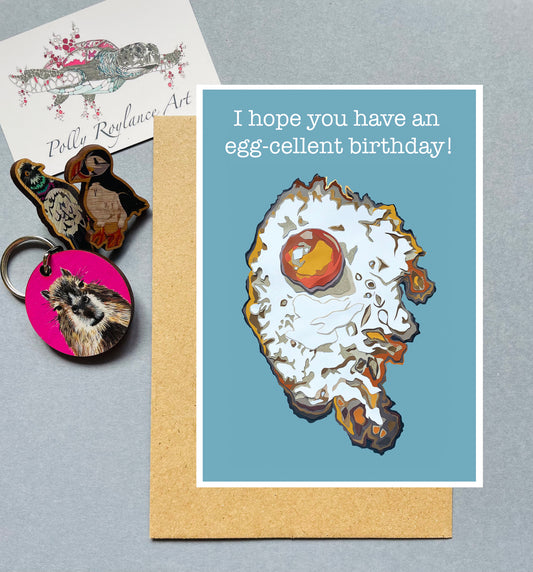 Egg-cellent Bday card