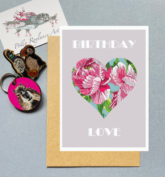 Birthday Love card