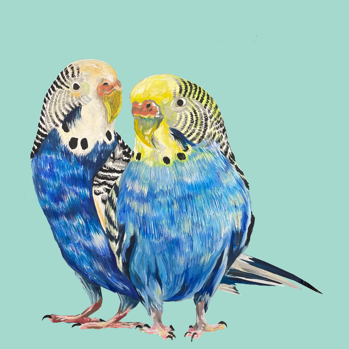 Budgies Print