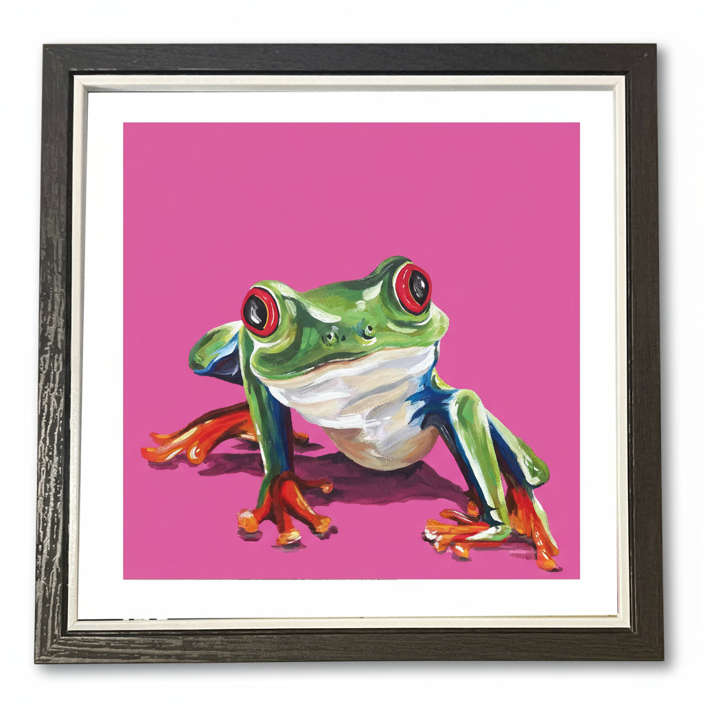 Limited Edition Tree Frog Print