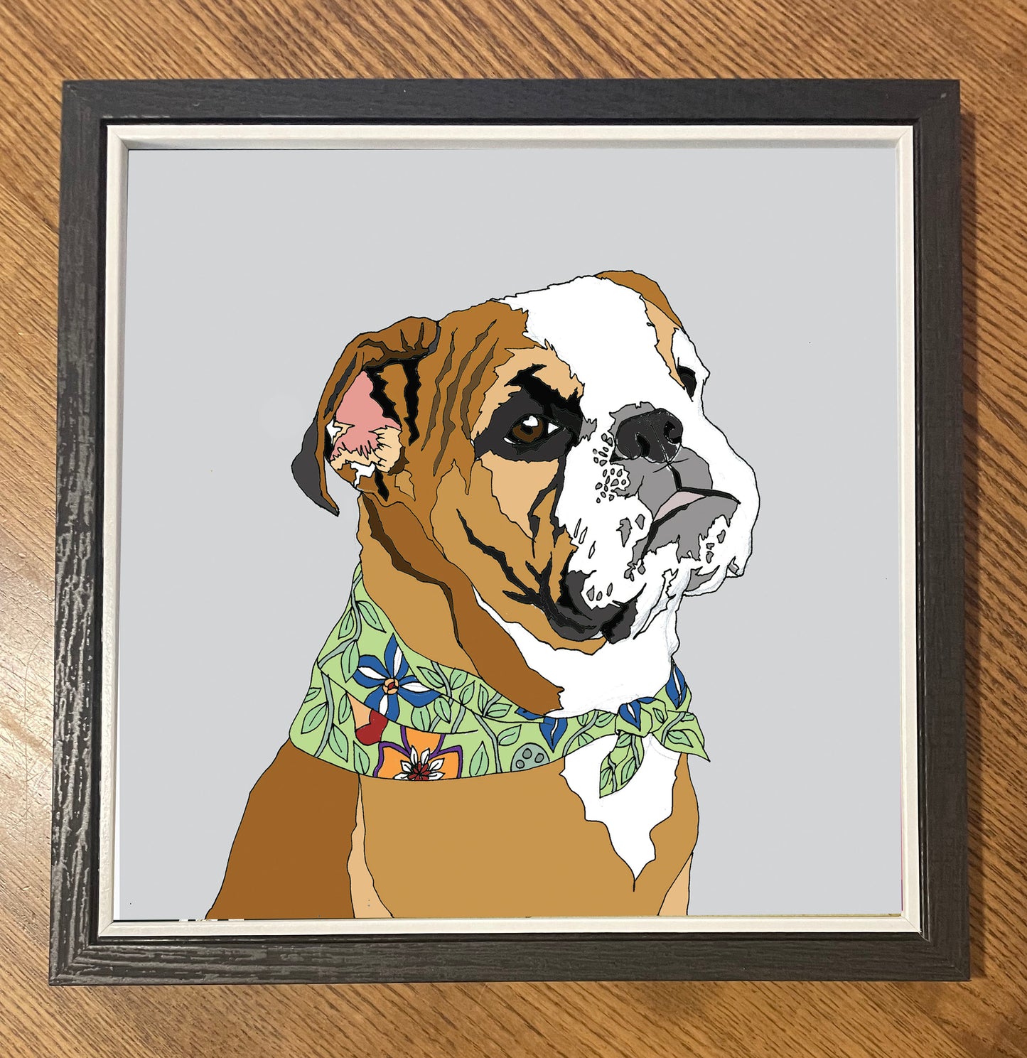 Bulldog Print