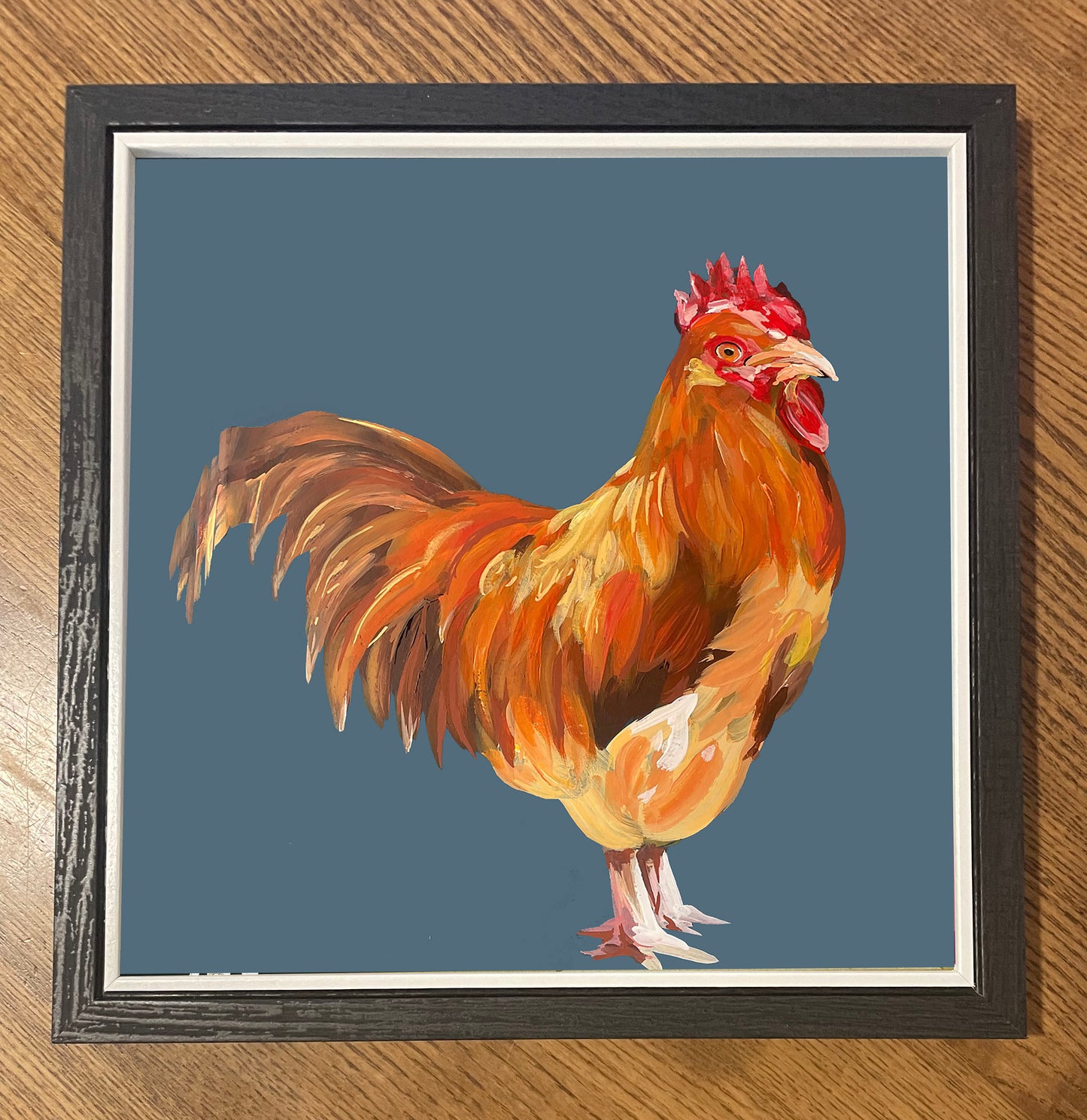 Lincolnshire Buff Chicken Print