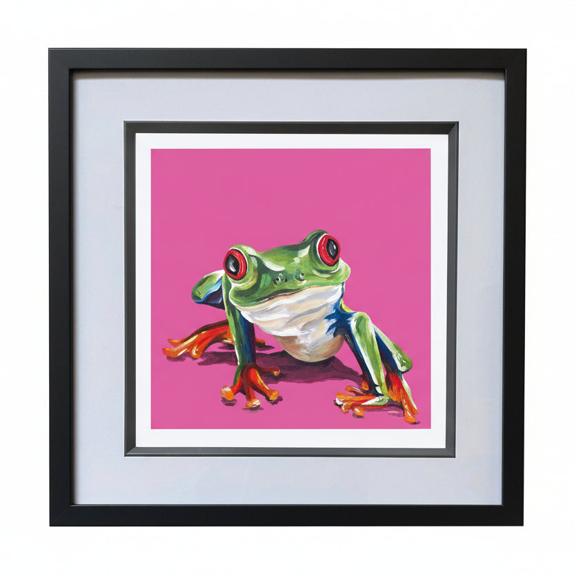 Limited Edition Tree Frog Print