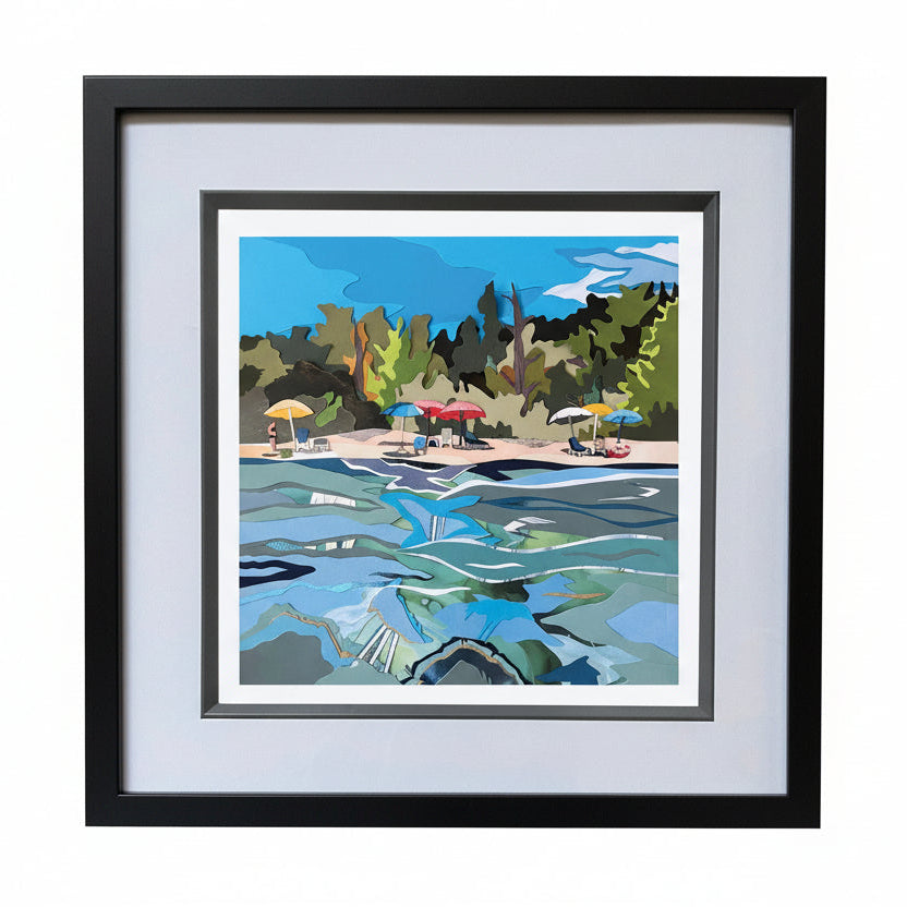 Limited Edition Halkidiki Beach View print