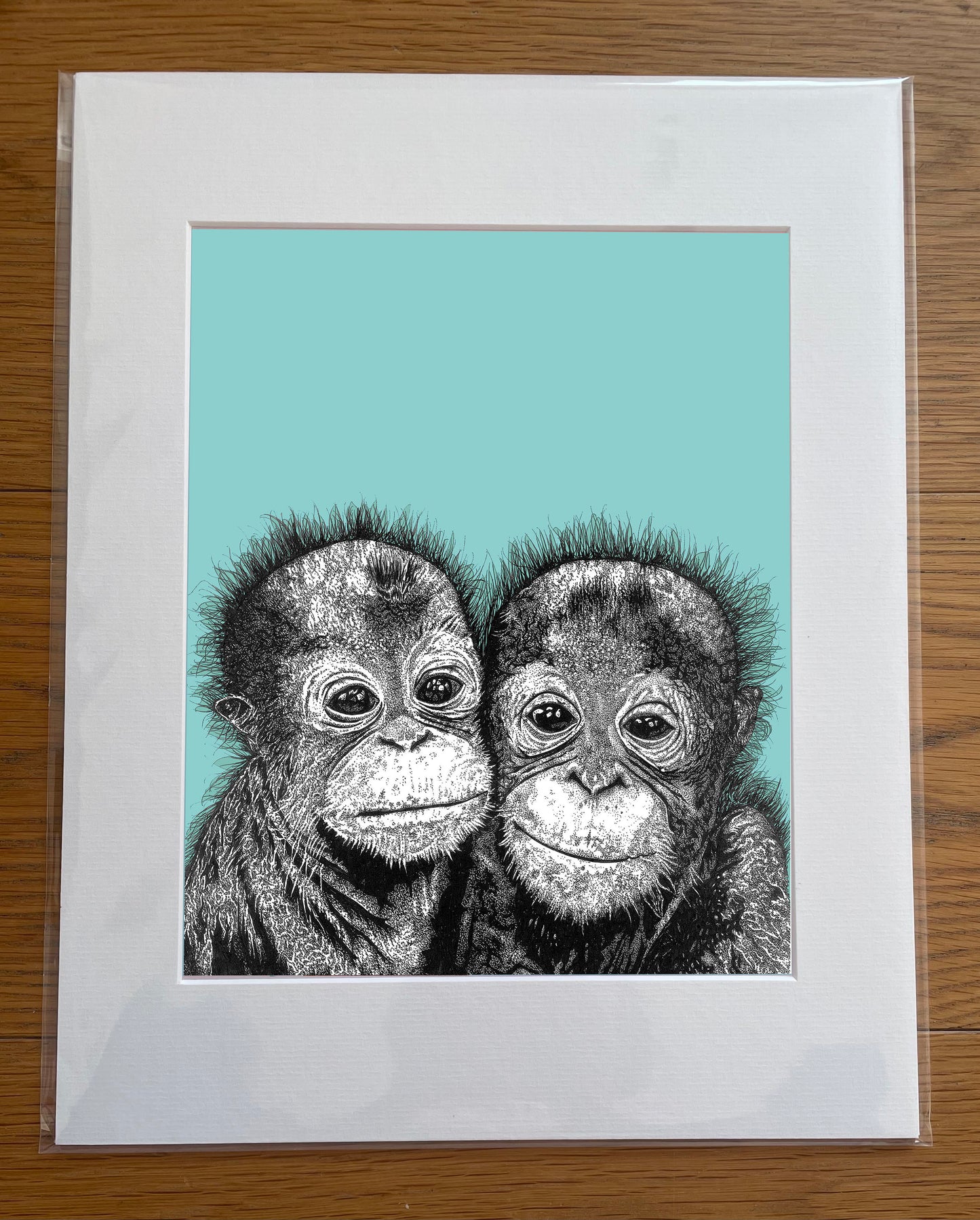 Orangutans Print