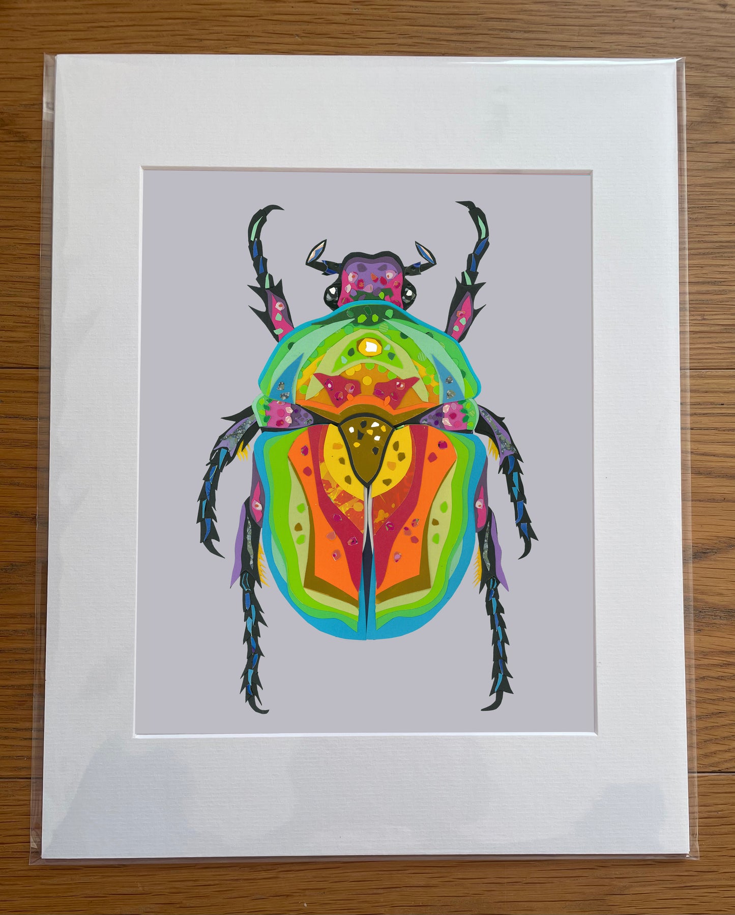 Scarab Beetle Print