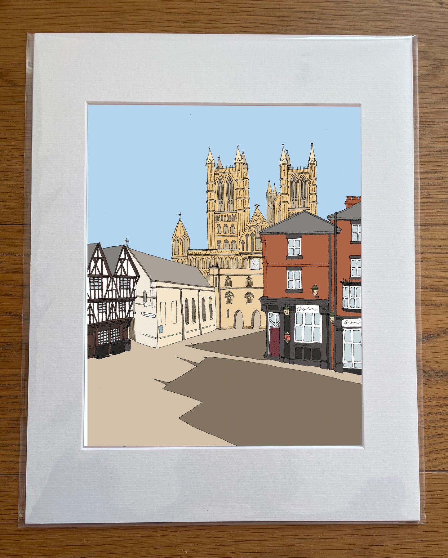 Castle Square Print