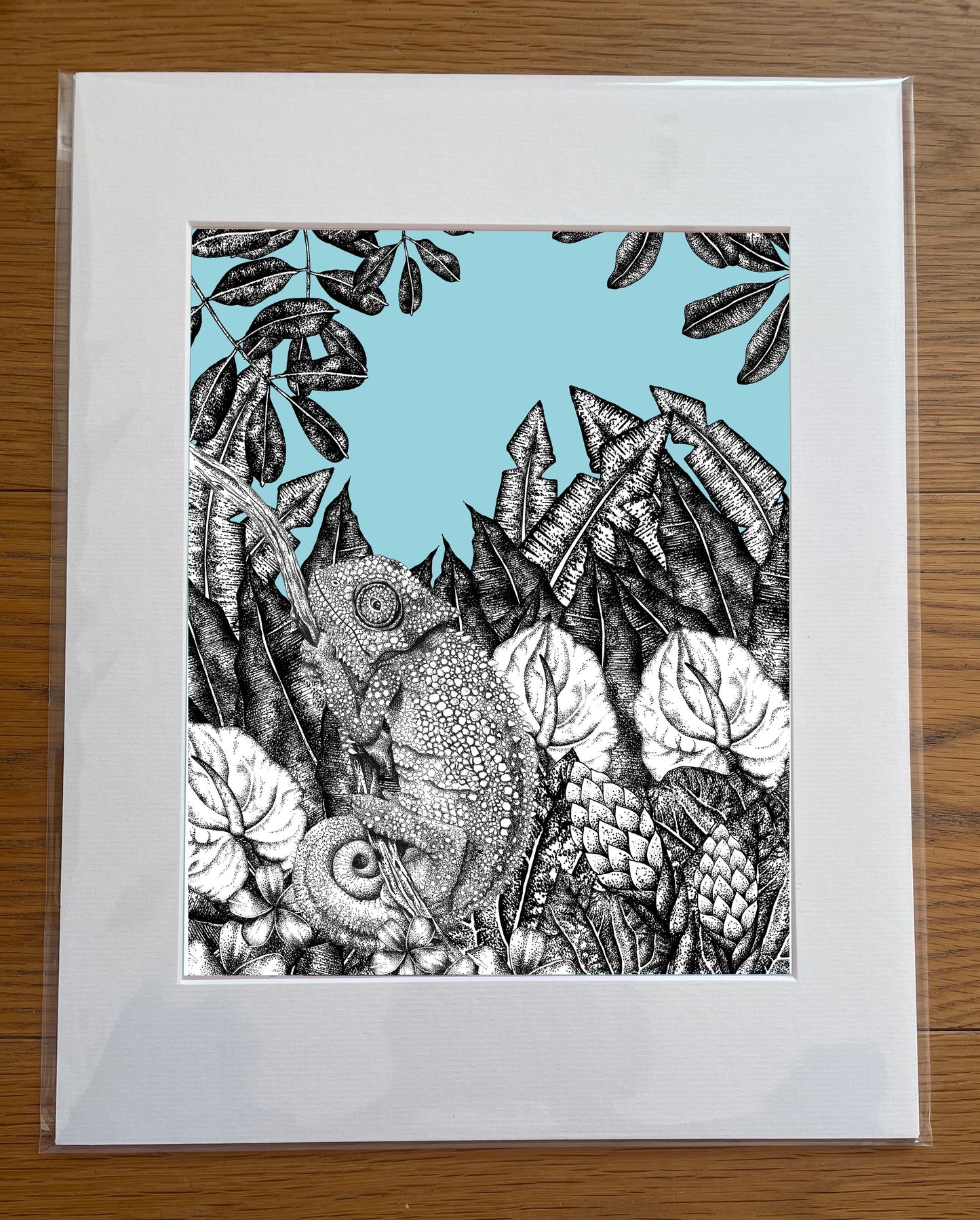 Chameleon Print