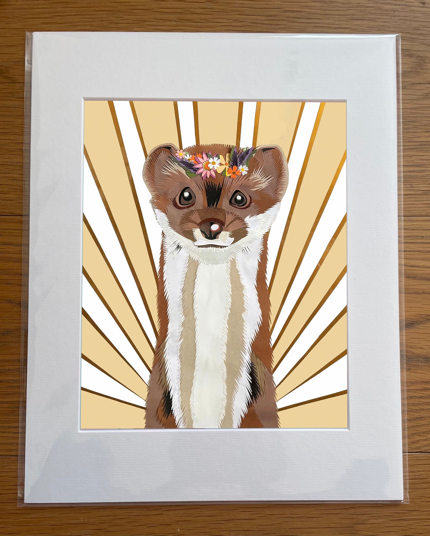 Flower Ermine Print