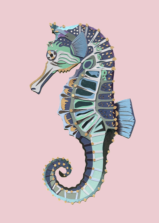 Seahorse Print